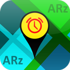 GPS Alarm/ Location Alarm أيقونة