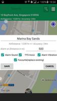 GPS Alarm/ Location Alarm capture d'écran 2