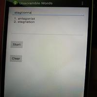 Unscramble Words captura de pantalla 1