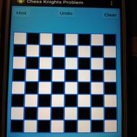 Chess Knights Problem Affiche