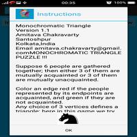 Monochromatic Triangle Problem capture d'écran 2