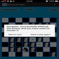 Chess Pawn and Knight Problem screenshot 1