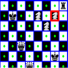 Chess Queen,Rook,Knight and King Problem icône