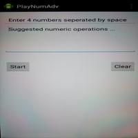 Playing with numbers(Advanced) постер