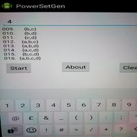 Power Set Generator 截图 2