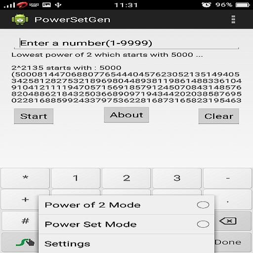 Set generator Set generator