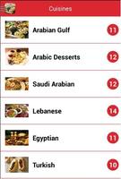 Arabic Food Recipes Plakat