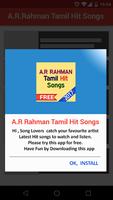 A.R.Rahman Tamil Hit Songs Cartaz