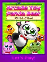 Panda Bear Toy Claw Drop Game الملصق