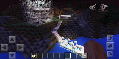 Epic cliffs. Base. Map for minecraft screenshot 1