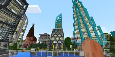 Lexer city. Map for Minecraft capture d'écran 1