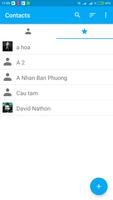 Contacts - Favorites List, Avatar, Email, Birthday capture d'écran 2