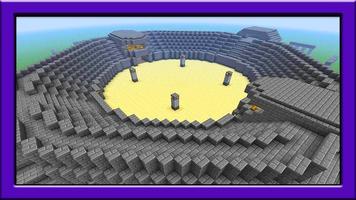Arena maps for minecraft pe Affiche