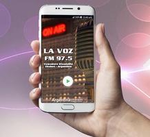 FM La Voz 97.5 - Comodoro Riva تصوير الشاشة 1