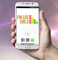 FM Luz 106.3 Mhz poster