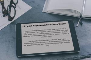 300 Argumentative Essay Topics تصوير الشاشة 2