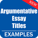 Argumentative Essay Topics Examples-APK