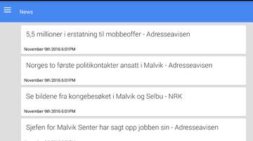 Malvik Nyheter スクリーンショット 1