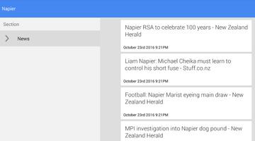 Napier News screenshot 1
