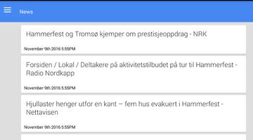 Hammerfest Nyheter capture d'écran 1