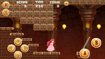 Adventures Ariel Princess Run تصوير الشاشة 2