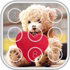 Teddy Bear Pin Lock Screen simgesi