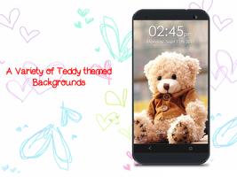 Teddy Bear Pin Lock Screen Ekran Görüntüsü 3