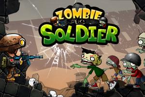 Zombies vs Soldier HD Affiche