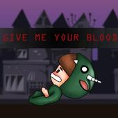 Give me your blood icon
