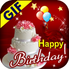 Happy Birthday GIF ícone