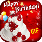 Birthday GIF ícone
