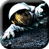 Astronaut Gravity Live Wallpap أيقونة
