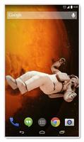 Astronaut Gravity Live Wallpap اسکرین شاٹ 1