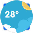 Weather Forecast - Wind Temp Humidity Widget FREE APK