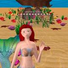 Mermaid 3D runner icône
