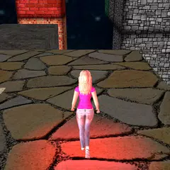 Princess in a 3D maze.