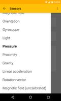 Sensors test স্ক্রিনশট 1