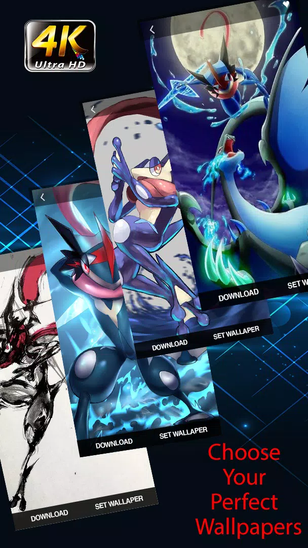 Tải xuống APK Ash Greninja Wallpapers HD 4K cho Android Tải xuống APK Ash Greninja Wallpapers HD 4K cho Android