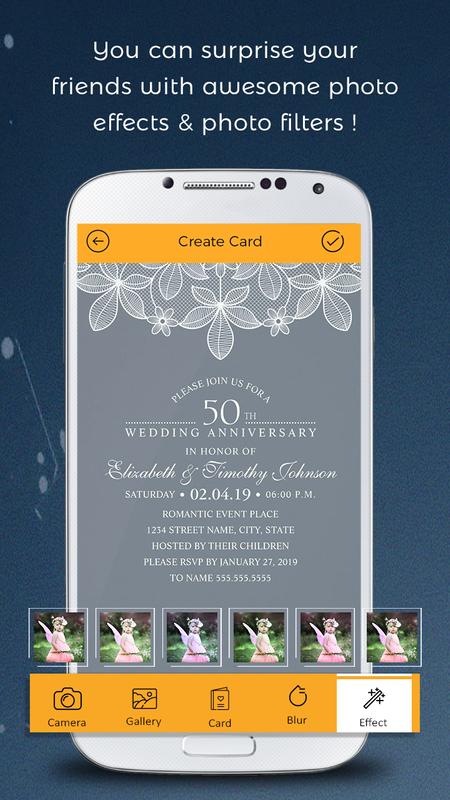 anniversary invitation card maker for android apk download