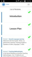 TESOL Certification Course Screenshot 1