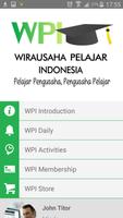 Wirausaha Pelajar Indonesia ポスター