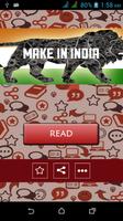 Make in India startup Affiche