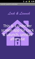 Lock & Launch unlock capture d'écran 1