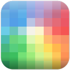 Colorful Pixel Wallpaper icône