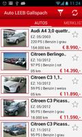 Auto LEEB Gallspach Affiche