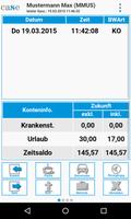 caseTIME Zeiterfassung screenshot 1