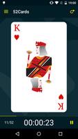 52Cards -Deck of Playing Cards الملصق