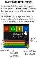 ZIOX - 2 Player Quiz imagem de tela 1