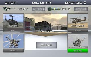 Heliport 3D helicopter gunship screenshot 2