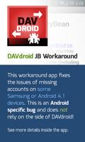 DAVdroid JB Workaround Affiche